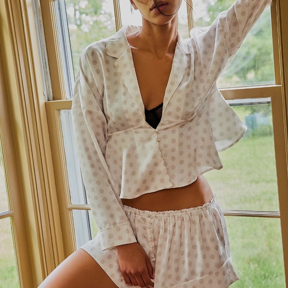 FREE PEOPLE Beauty Sleep PJ Set